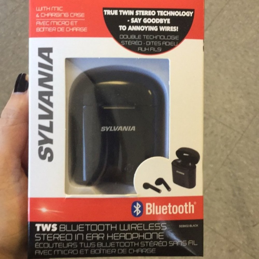 Sylvania Bluetooth Ear Buds Factory Sealed NIB